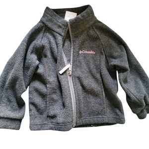 Columbia Fleece Jacket Gray Sz 24mo
